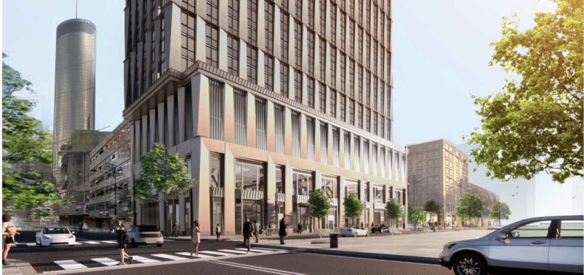 Fresh images, details emerge for Teachers Village tower proposal Urbanize Atlanta